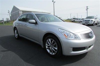 2009 09 g37x g37 x 3.7l awd 4wd automatic liquid p silver nav moonroof bose