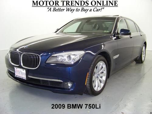 Luxury seating navigation roof htd ac seats turbo 2009 bmw 750li 750 li 38k