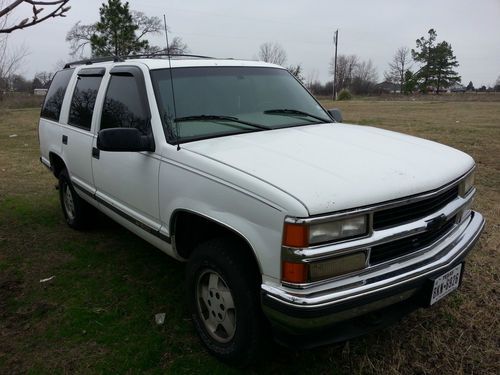 1997 chevrolet tahoe lt sport utility 4-door 5.7l