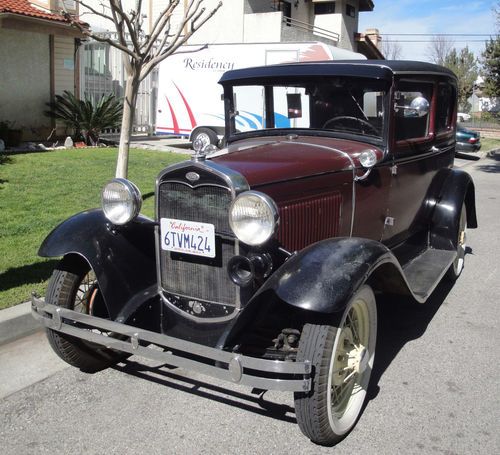 Ford sedan tudor model a 1931 no reserve whit a new overdrive and rear end