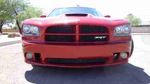 2006 DODGE CHARGER SRT8 SRT-8 6.1L CLEAN, RED, LEATHER, LOADED, CLEAN TITLE, 06, image 9