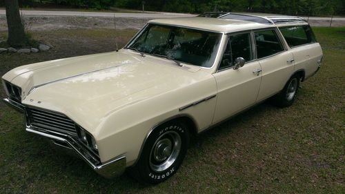 1967 buick sport wagon 400 v8 a/t 3rd row a/c pwr seat