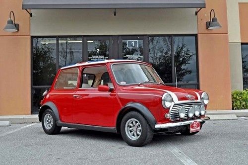 1977 classic mini cooper austin morris minor 1275 head twin carbs!!!