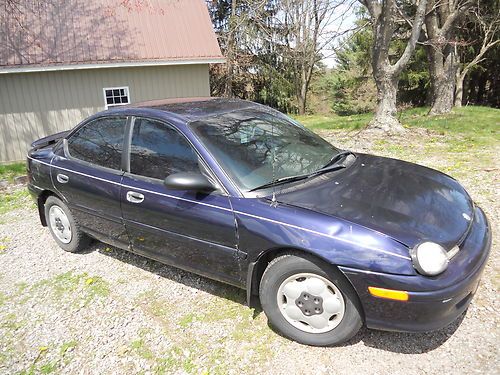 1998 dodge neon high line sedan 4-door 2.0l