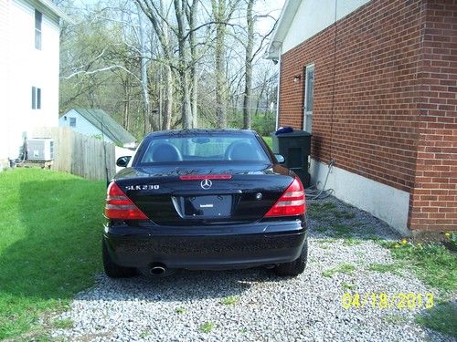 1998 mercedes-benz slk230 kompressor convertible 2-door 2.3l