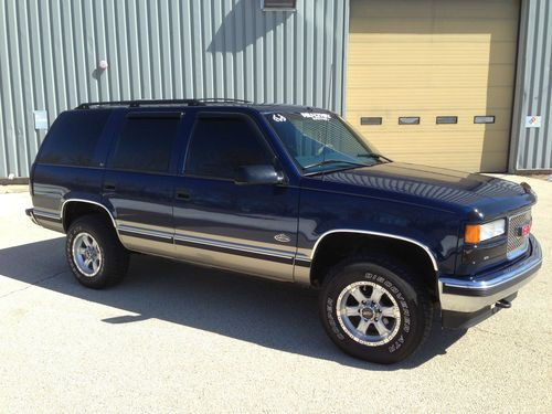 1999 gmc yukon slt sport utility 4-door 5.7l