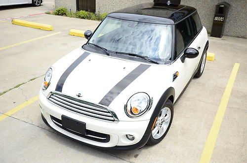 2013 mini cooper only 98 miles no reserve panoramic sunroof no accidents rebuilt