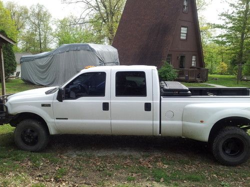 2000 ford f-350 7.3 diesel 4x4 crew cab dually xlt 6 speed