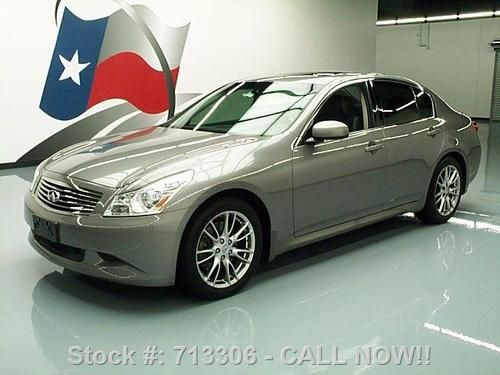 2007 infiniti g35 sport sedan sunroof nav rear cam 66k texas direct auto