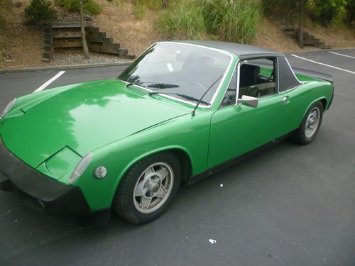 Clean  914  2.0 l. porsche/ good all-around condition  targa top roadster