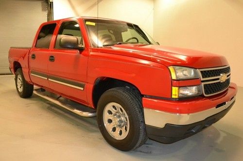 Chevy silverado 1500 ls 4x4 v8 4.8l crew cab leather keyless great condition