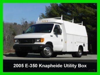 2005 ford e350 super duty cutaway kapheide utility 6.0l powerstroke diesel cloth