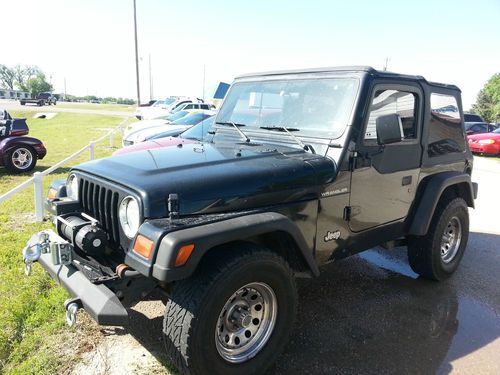 1999 jeep wrangler se sport utility 2-door 2.5l