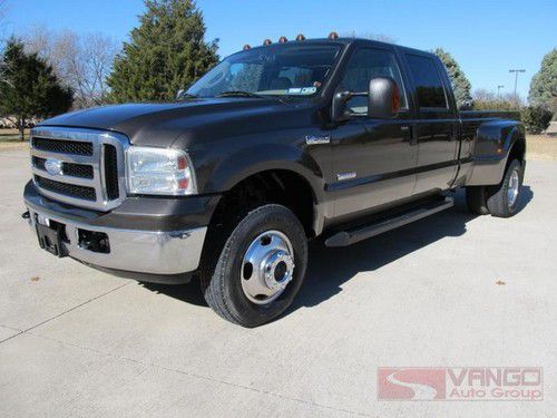 06 ford f350 lariat 4x4 powerstroke diesel tx-owned 113k egr delete gooseneck