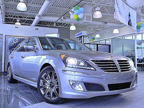 2012 hyundai equus signature sedan 4-door 5.0l brand new full warranty no miles