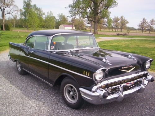 99% rust free, 1957 chevy 2-door hard top