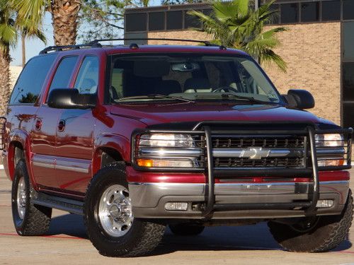 2005 chevrolet suburban 2500 lt~3/4 ton~4wd~tv/dvd/ps2~leather~offroad~tx owner!