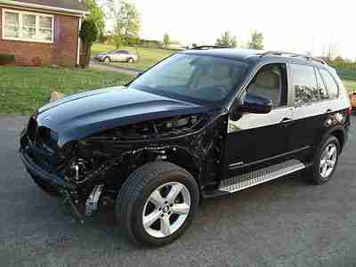 BMW X5 DIESEL NAVI Salvage Rebuildable Repairable Wrecked Project Damaged FIXER, US $29,995.00, image 10