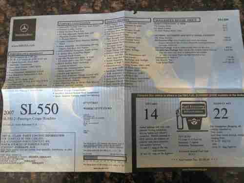 2007 Mercedes-Benz SL550 AMG sport package, low miles, US $38,900.00, image 15
