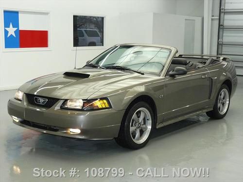 2002 ford mustang gt convertible 5 spd spoiler 34k mi texas direct auto