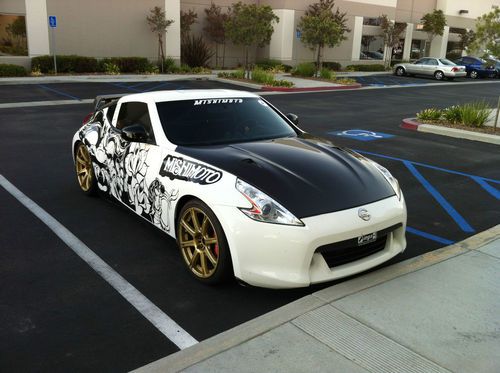 2010 nissan 370z supercharged 411whp  one-of-a-kind paint job mishimoto