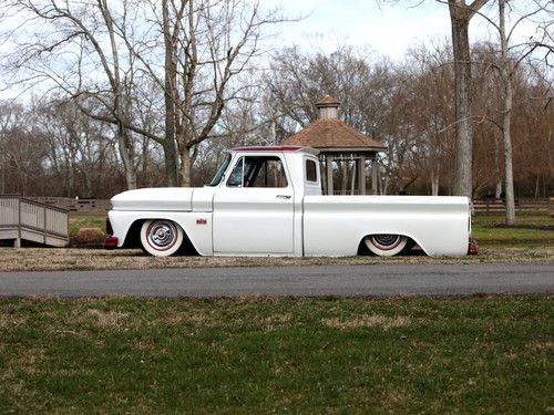 1966 chevy c-10 bagged custom ratrod lowrider