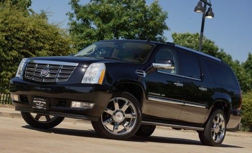 2007 cadillac escalade navigation dual tv/dvd backup camera 1 owner carfax