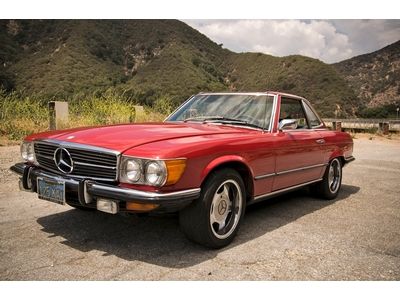 450sl, california car since new, r107 small bumper model