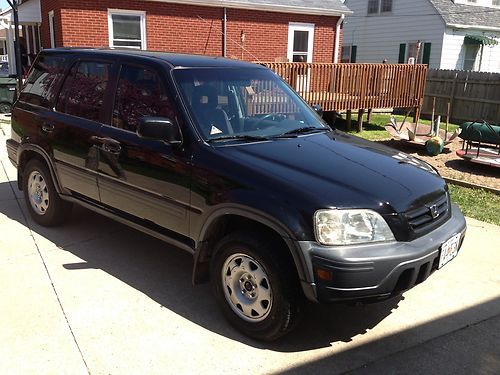 Honda cr-v crv se 4x4 2001 black 108k 2.0 24mpg lowered reserve