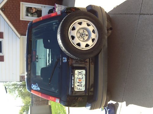 Honda Cr-V Crv Se 4X4 2001 Black 108K 2.0 24Mpg LOWERED RESERVE, image 2