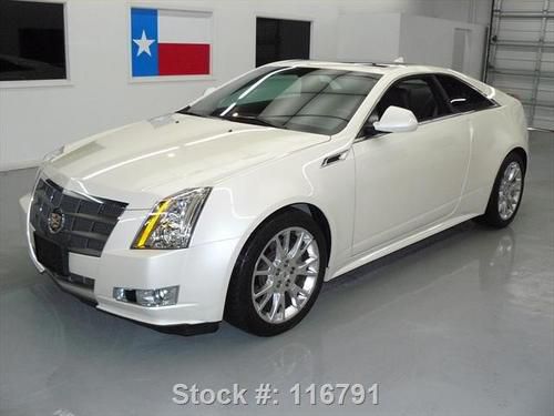 2011 cadillac cts 3.6l premium sunroof nav rear cam 5k! texas direct auto