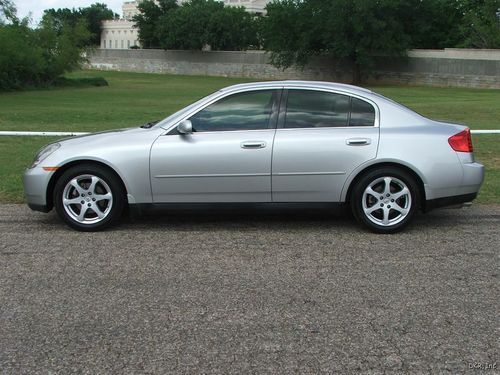 04 g35 sedan lthr roof auto 3.5l v6 113k all power  well cared for