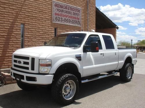 2008 ford f250 crew cab power stroke diesel 4x4 lifted