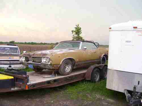 1970 Cutlass Supreme , convertible, image 3