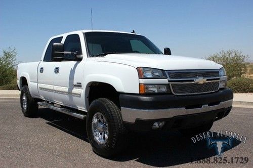 2007 chevy silverado 2500 crew cab 4x4 lt duramax diesel