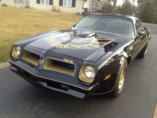 1976 trans am 50th ann. edition, 455, 4 speed, 1 of 319, matching #'s, phs docs