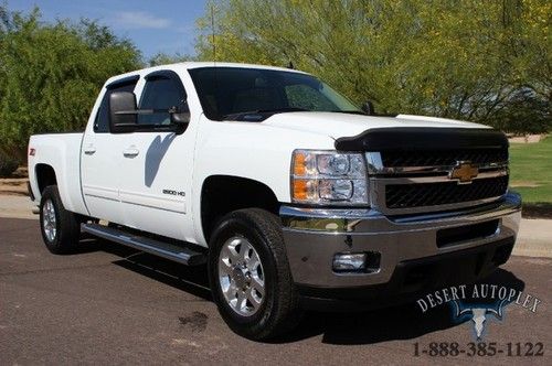 Chevy silverado 2500 crew cab 4x4 duramax diesel truck chevrolet allison