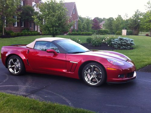 2011 chevrolet corvette grand sport convertible 3lt, navi, mag ride, chromes