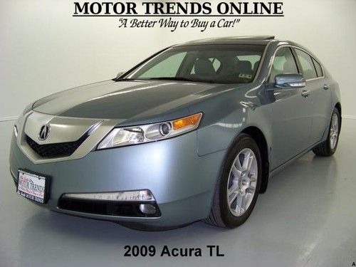 Technology navigation rearcam sunroof htd seats bluetooth 2009 acura tl 34k