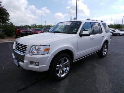 2010 explorer limited certified pre-owned suv 4.0l nav sunroof 3rd row leather