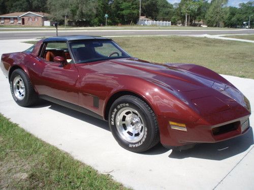 1981 chevrolet corvette 4-speed 35k original miles