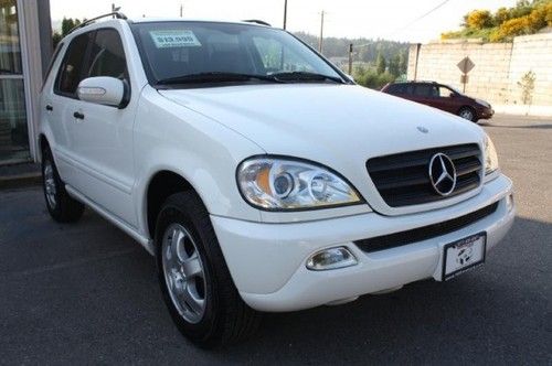 2002 mercedes-benz m-class ml320 awd 1 owner 22k miles