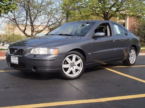 2006 s60 2.5 turbo great condition heated leather sunroof carfax certified lqqk