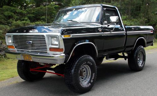 1978 ford f-150 ranger xlt 4x4 lifted shortbed auto 429 no reserve must see