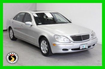 2002 s-class s500 used 5l v8 24v automatic rwd sedan premium bose