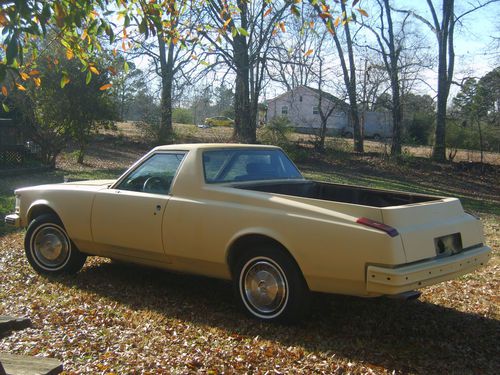 Custom cadillac pick up truck elcamino olds 350