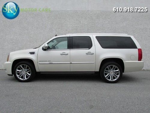 Platinum edition esv awd quad seats rear dvd bose navigation 1-owner