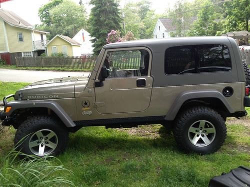 2005 jeep wrangler unlimited rubicon sport utility 2-door 4.0l