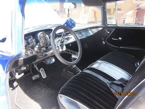1957 Chevy Belair, Blue, 2 door, US $20,000.00, image 6