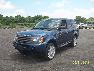 2006 range rover sport hse navigation leather rear entertainment low miles